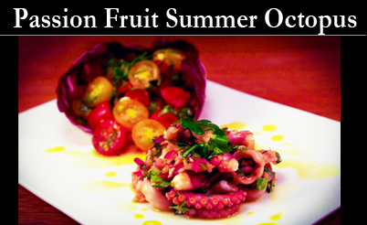 Passion octopus Fruit Vinegars
